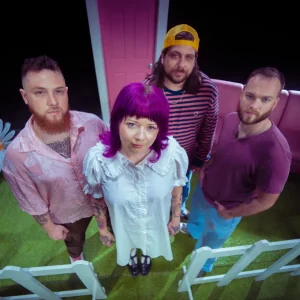 Duellona promotional image linking to the band's HeavenBent music video on YouTube.